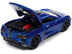 2020 Chevrolet Corvette Elkhart Lake Blue Metallic "Sports Cars" Limited Edition 1/64 Diecast Model Car by Auto World - Minihomy