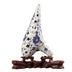 12-hole alto C-playing blue and white porcelain ocarina