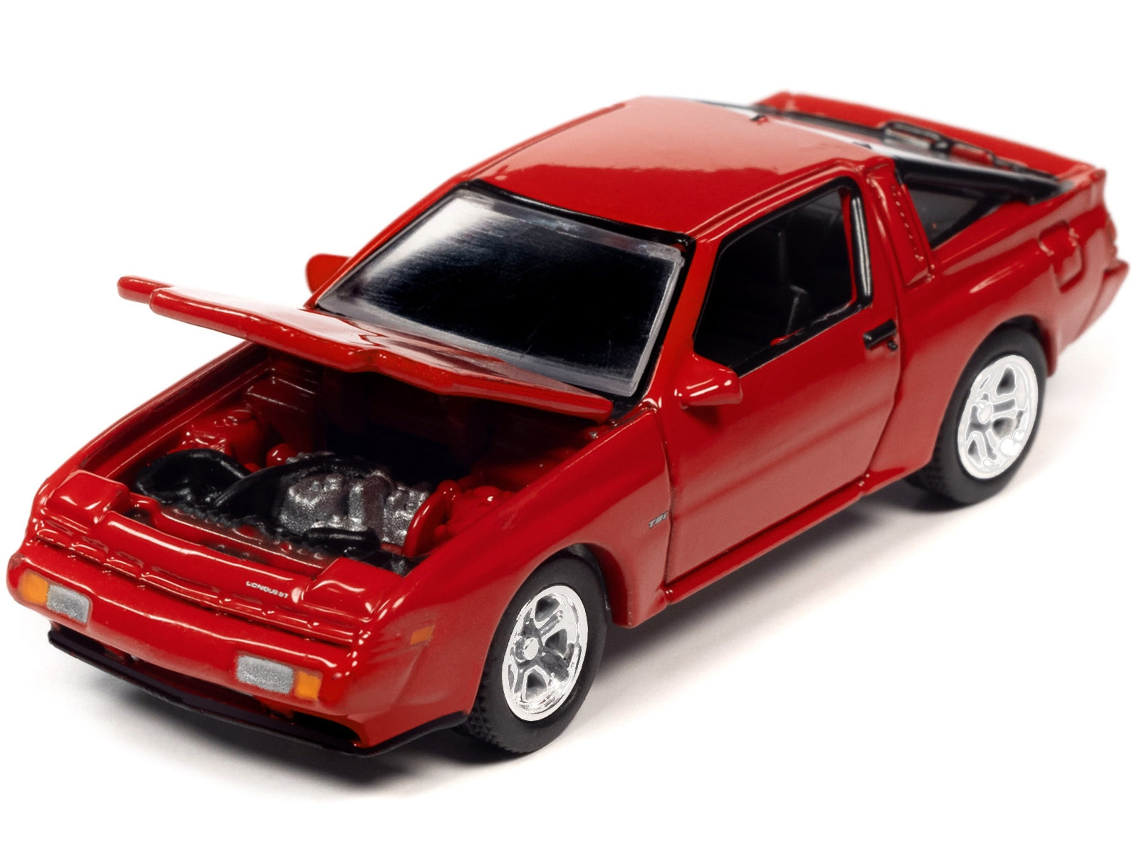 1986 Dodge Conquest TSi Red "Modern Muscle" Limited Edition 1/64 Diecast Model Car by Auto World - Minihomy