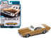 1974 Dodge Challenger Rallye Gold Metallic with White Vinyl Top "Vintage Muscle" Limited Edition 1/64 Diecast Model Car by Auto World - Minihomy