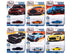 Auto World Premium 2023 Set B of 6 pieces Release 3 1/64 Diecast Model Cars by Auto World - Minihomy