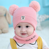 Children Baby Autumn Winter Girls wool Hat For Kids Toddler