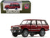 Land Rover Range Rover Classic LSE RHD (Right Hand Drive) Red with Sunroof with Extra Wheels 1/64 Diecast Model Car by BM Creations - Minihomy