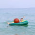 Inflatable Giant Avocado Pool Swimming Float Ring