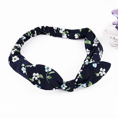 Bow elastic headband