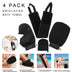 Self Tanning Mitt Applicator Kit 4 In 1 Self Applicator Set With Exfoliating Glove - Minihomy