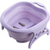 Portable basin foot massage basin