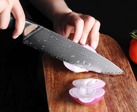 Damascus knife Japanese VG10 kitchen knife chef knife