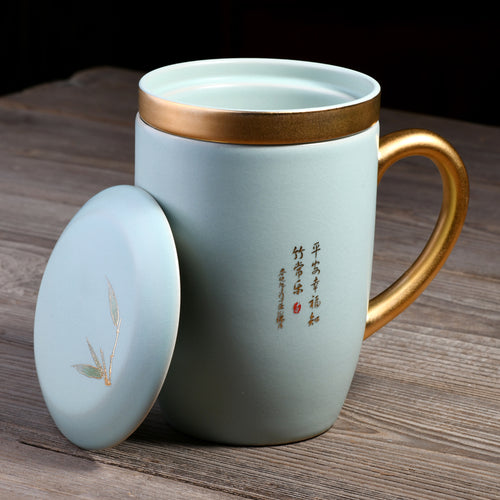 Office  Tea Set Ceramic Creative Tea Cup