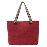 Woven Cotton Straps Canvas woman Shoulder Bag