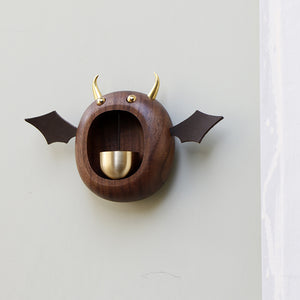 Hang Copper Bell Living Room Door To Remind