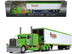 Peterbilt 389 with 63" Flat-Top Sleeper and 53' Utility Trailer "Hallahan Transport" Green "Big Rigs" Series 1/64 Diecast Model by DCP/First Gear - Minihomy