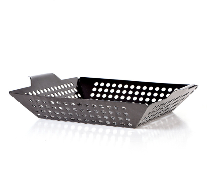 Barbecue dish barbecue tool enamel baking dish vegetable dish baked potato baking dish outdoor barbecue tray - Minihomy