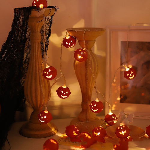 Led Halloween Lights String Ghost Festival Pumpkin Decorative