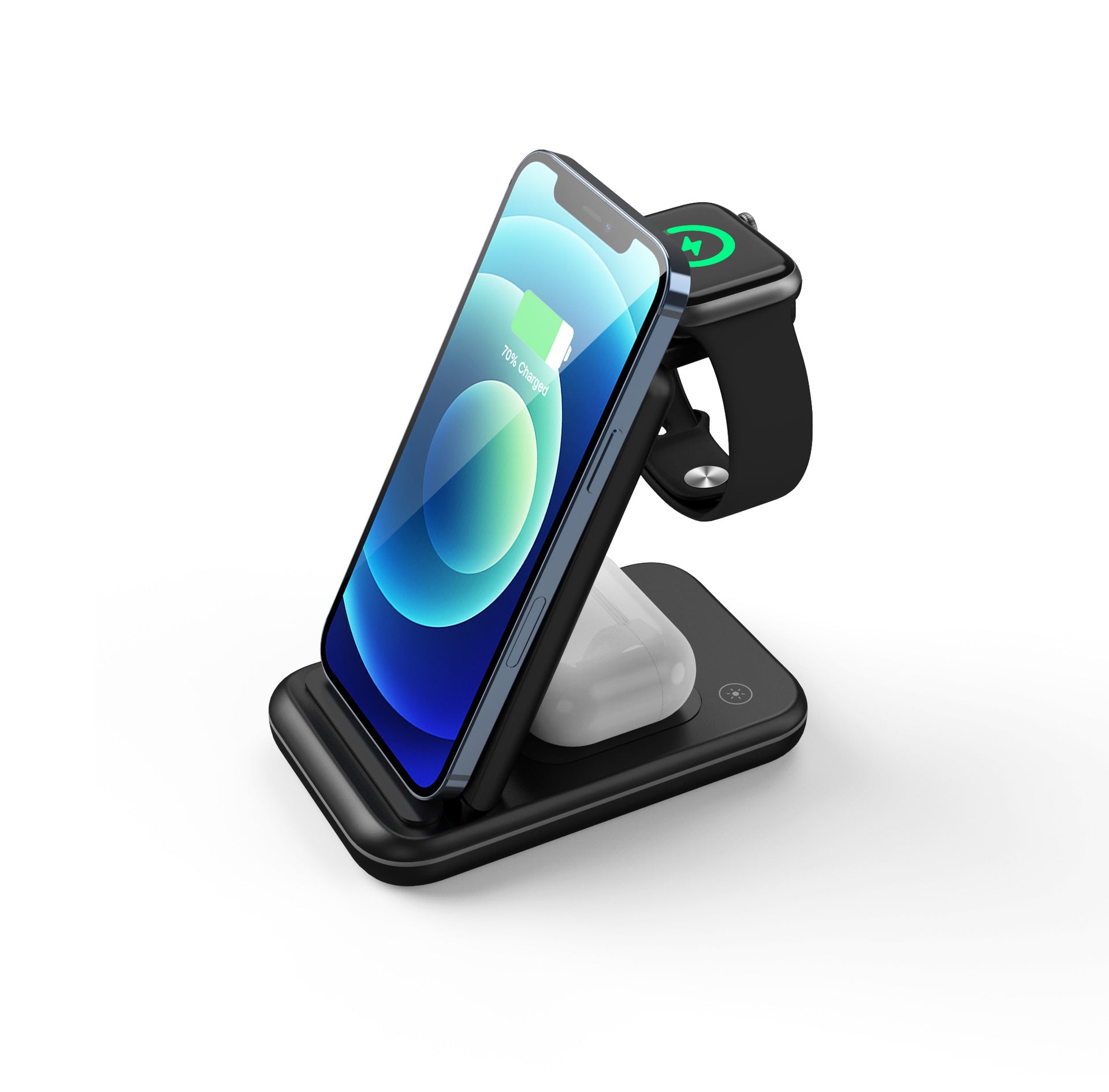 Folding Three-in-one Wireless Charger - Minihomy