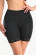 Full Size Lace Trim Lifting Pull-On Shaping Shorts - Minihomy