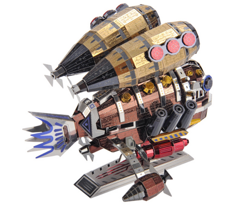 Whale Base Dragon Sense Microworld Leader DIY Creative Gift Toy Metal Jigsaw Toy