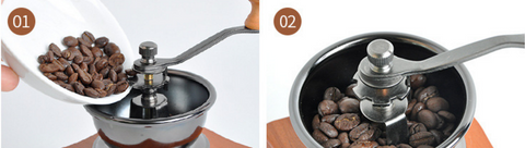 Household coffee grinder