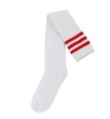 Ladies' Socks Spring and Autumn Stripes Three Bars College Wind Socks