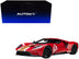 Ford GT Heritage Edition #16 "Alan Mann" Red Metallic with Gold Stripes 1/18 Model Car by Autoart - Minihomy