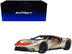 Ford GT Heritage Edition #5 "Holman Moody" Gold Metallic with Red and White Graphics 1/18 Model Car by Autoart - Minihomy