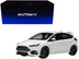 2016 Ford Focus RS Frozen White 1/18 Model Car by Autoart - Minihomy