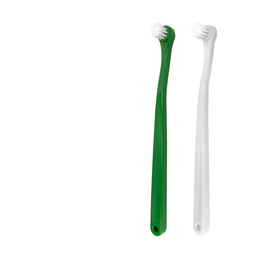 Pet Dental Supplies Fingers Double-headed Toothbrush For Dog And Cat Teeth Cleaning