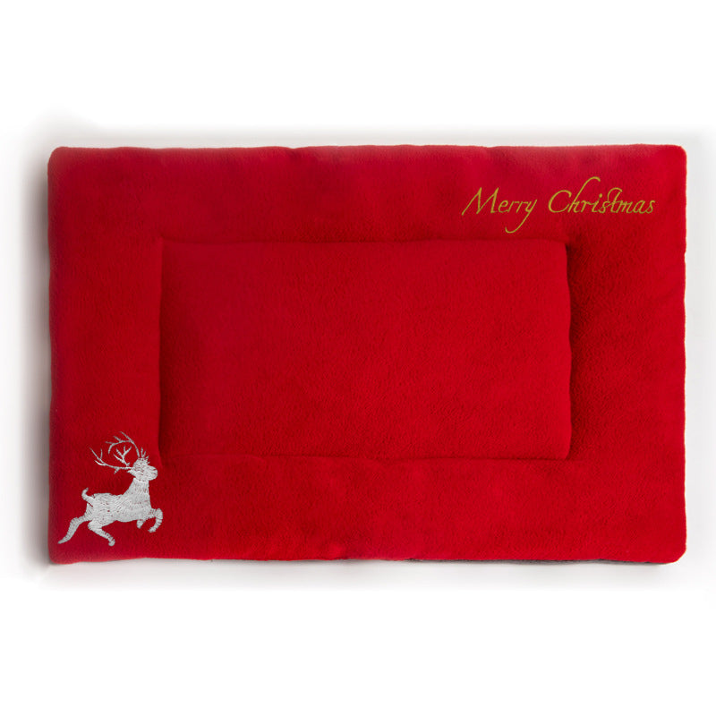 Pet Mat Super Soft Dog Mat For Christmas - Minihomy