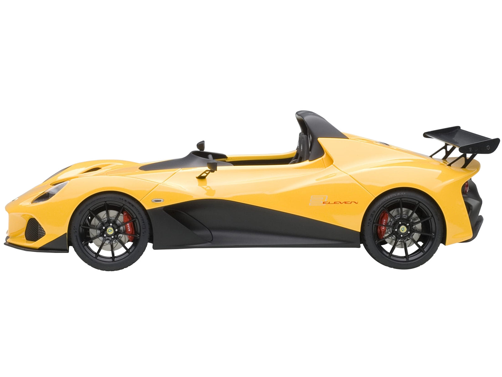 Lotus 3-Eleven Yellow 1/18 Model Car by Autoart - Minihomy