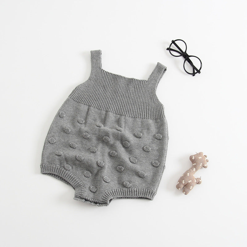 Knitted Romper Baby Sweater Romper