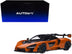 Mclaren Senna Trophy Mira Orange and Black with Carbon Accents 1/18 Model Car by Autoart - Minihomy