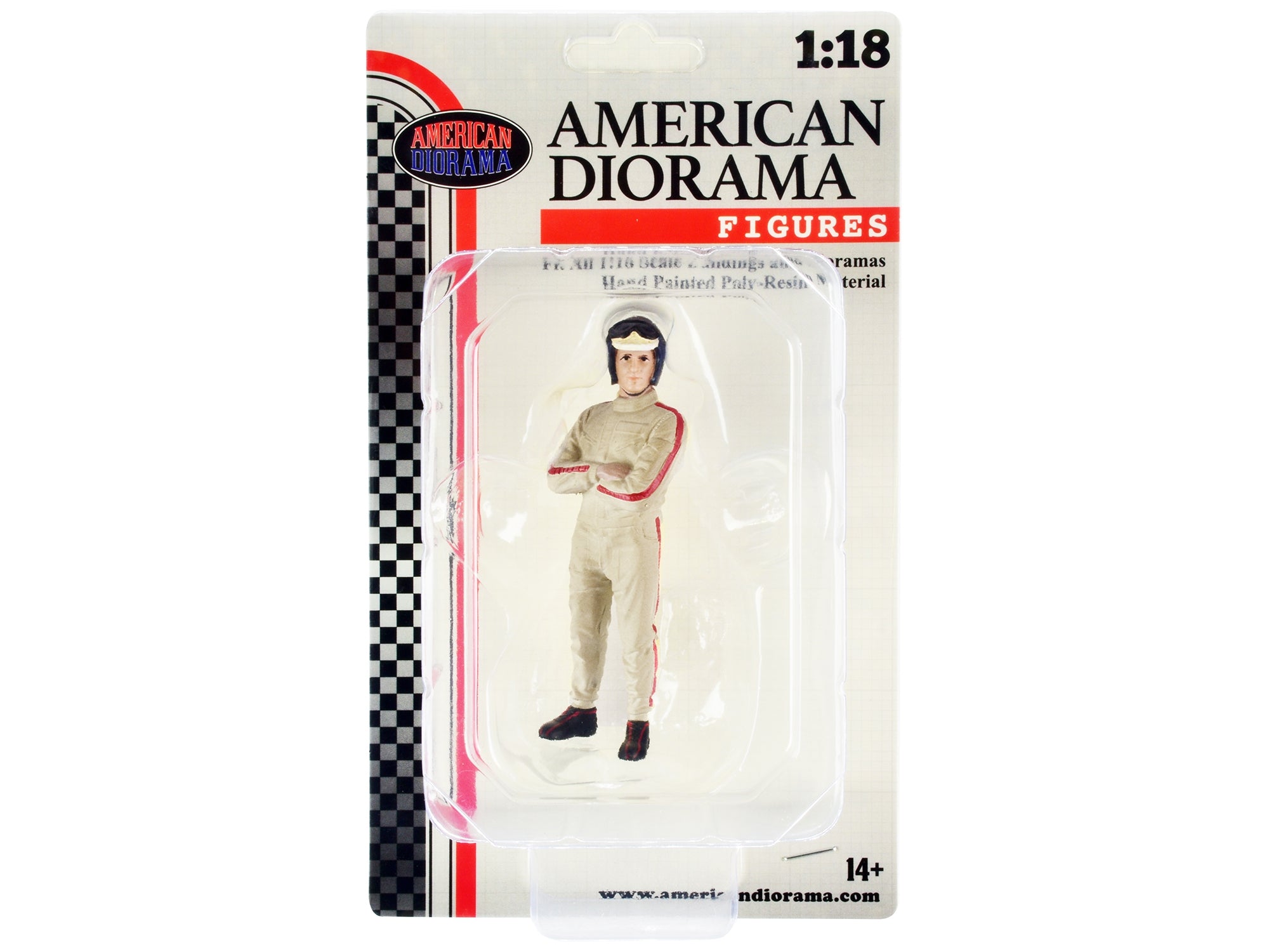 "Racing Legends" 60's Figure A for 1/18 Scale Models by American Diorama - Minihomy