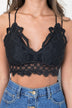 Lined Lace Bralette - Minihomy