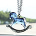 Creative Car Pendant Crystal Trojan Jewelry