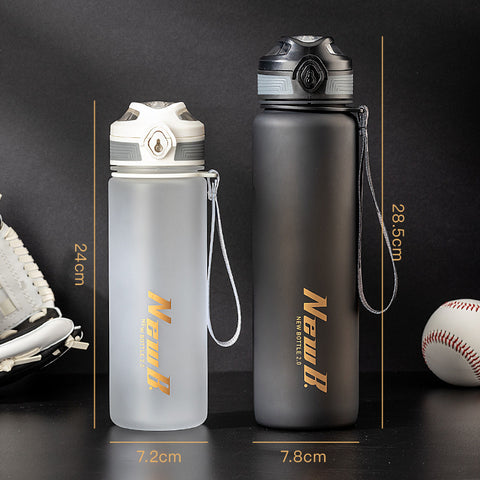 Large capacity sports portable water bottle