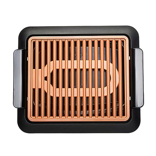 Non-stick Durable Electrothermal Barbecue Plate Fast BBQ Smokeless Grill with Temperature