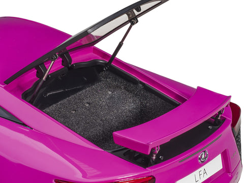 Lexus LFA Passionate Pink 1/18 Model Car by Autoart