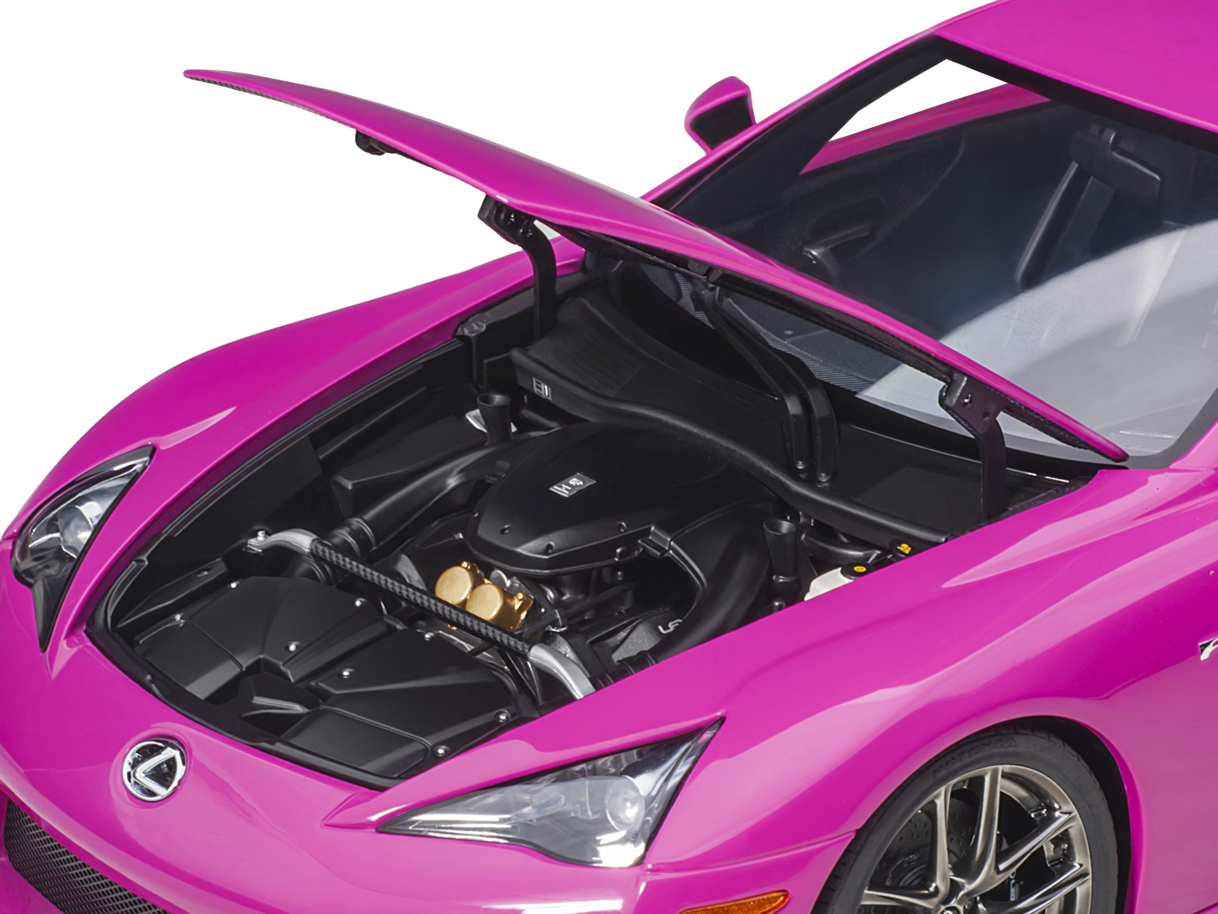 Lexus LFA Passionate Pink 1/18 Model Car by Autoart - Minihomy