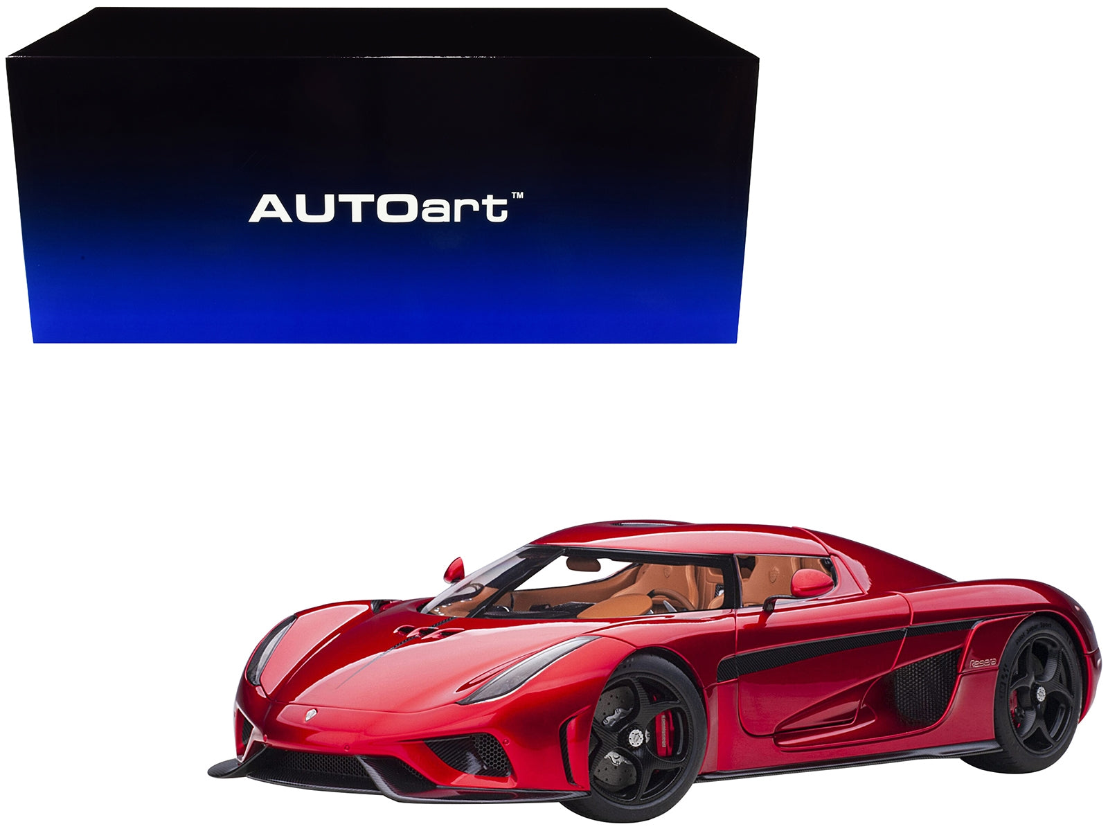 Koenigsegg Regera Candy Red 1/18 Model Car by Autoart - Minihomy