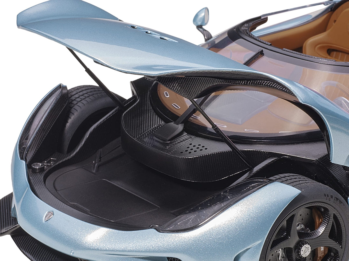 Koenigsegg Regera Horizon Blue Metallic 1/18  Model Car by Autoart - Minihomy