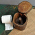 Bathroom KIitchen Toilet Thai Solid Wood Roll Paper Tube - Minihomy