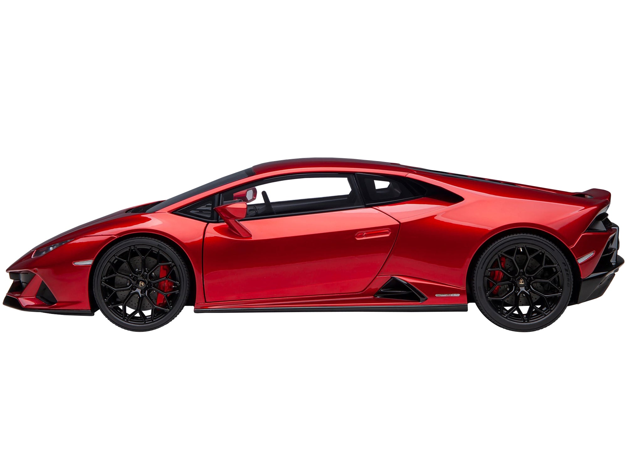 Lamborghini Huracan EVO Rosso Bia Red Metallic 1/18 Model Car by Autoart - Minihomy