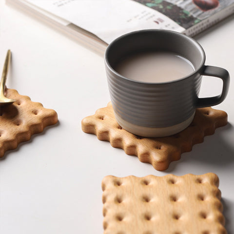 Solid Wood Coaster Ins Style Placemat Potholders Mat Insulation Wood Log Biscuit Coaster Photography Props Kitchen Table Agate