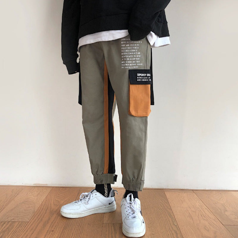 Men's Harem Pants Hip Hop Spring Summer Cargo Pants - Minihomy