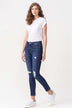 Lovervet Full Size Chelsea Midrise Crop Skinny Jeans - Minihomy