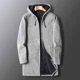 Velvet Thickened Outer Wear Men's Casual Sweater