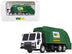 Mack LR Refuse Rear Load Garbage Truck "Waste Management" White and Green 1/87 (HO) Diecast Model by First Gear - Minihomy