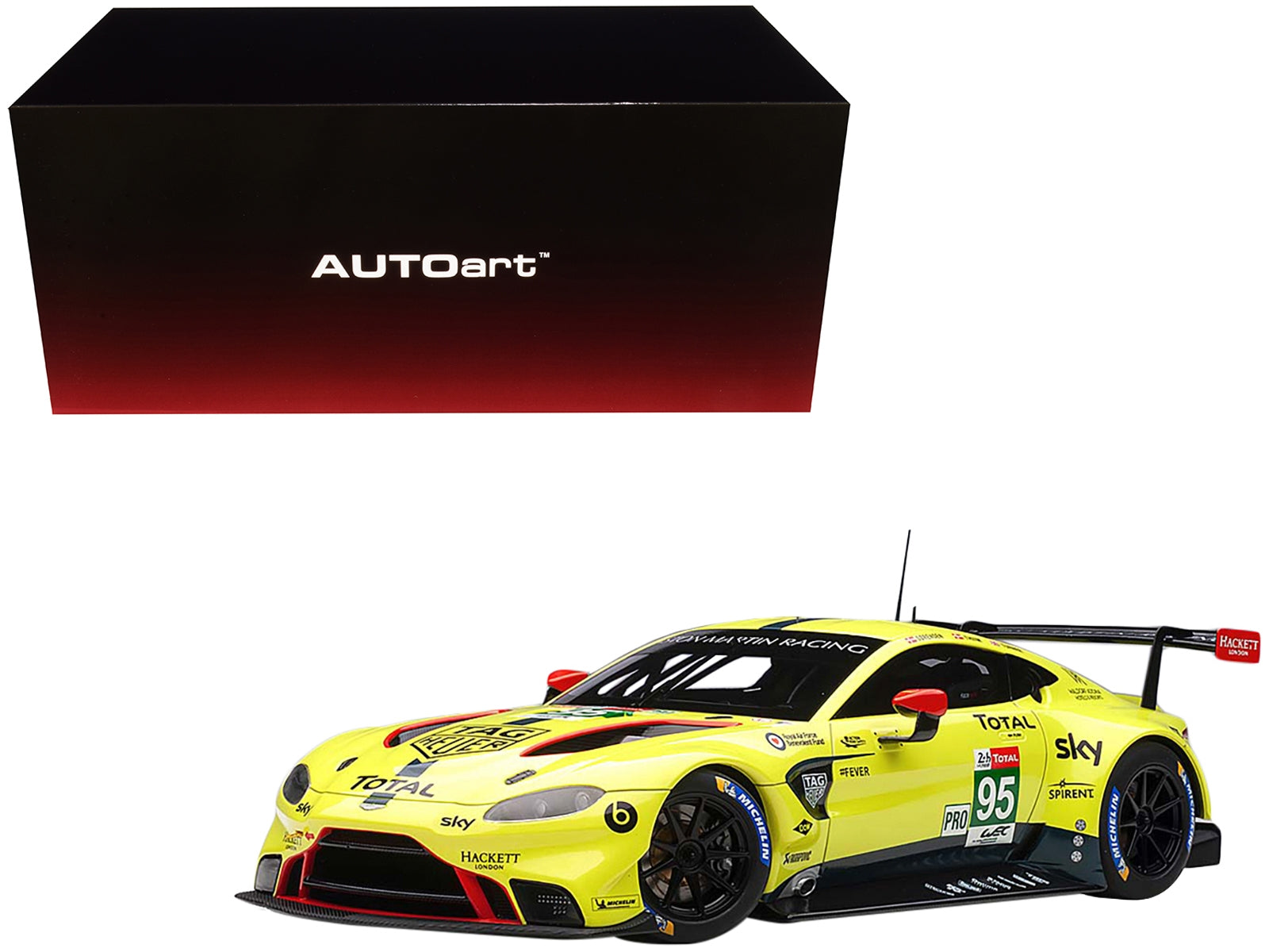 2018 Aston Martin Vantage GTE #95 Sorensen - Thiim - Turner Le Mans PRO 1/18 Model Car by Autoart - Minihomy