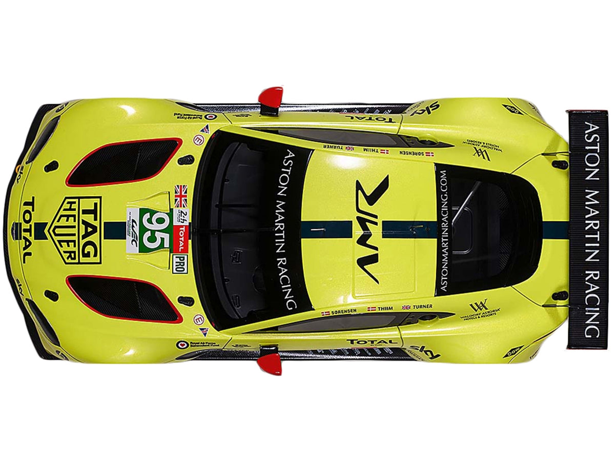 2018 Aston Martin Vantage GTE #95 Sorensen - Thiim - Turner Le Mans PRO 1/18 Model Car by Autoart - Minihomy