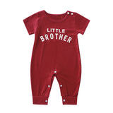 Male Alphabet Long Sleeved Romper Newborn Baby Jumpsuit